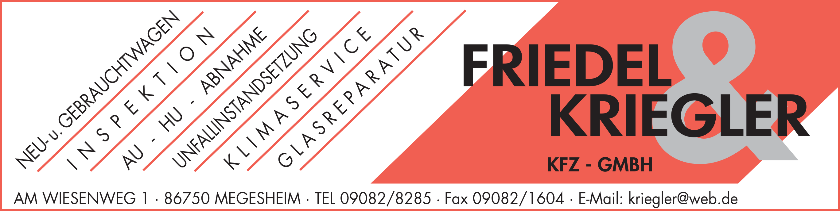Sponsor Friedel Kriegler